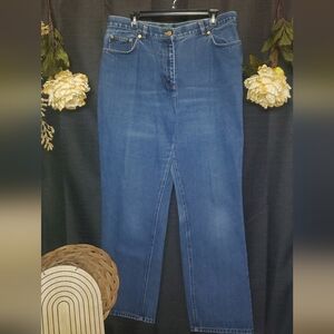 Lauren Jeans Co. Ralph LaurenSZ 16W Denim Classic Fit Womens Jeans
